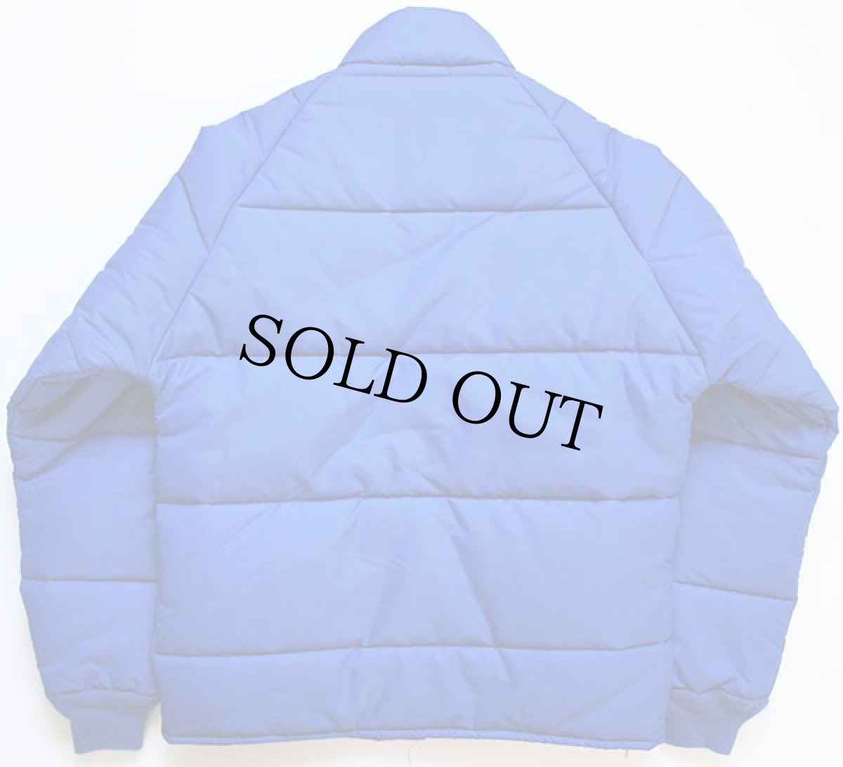 画像2: 70s GOODYEAR パッチ付き ナイロンレーシングジャケット 青 S (2)