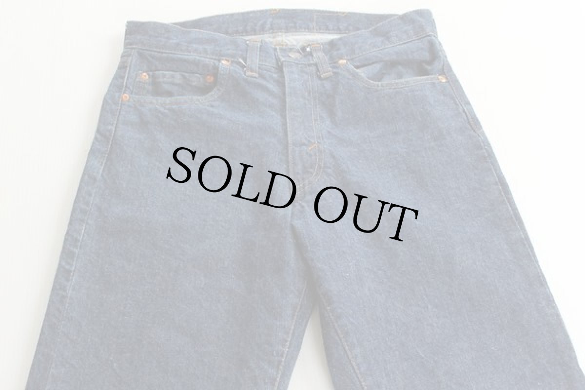 画像2: 80s JCPenney 黒カン デニムパンツ w31 (2)