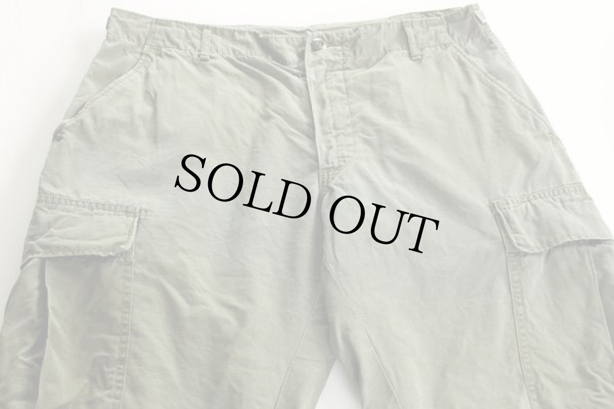 画像2: 60s 米軍 U.S.ARMY ジャングルファティーグパンツ M-R (2)