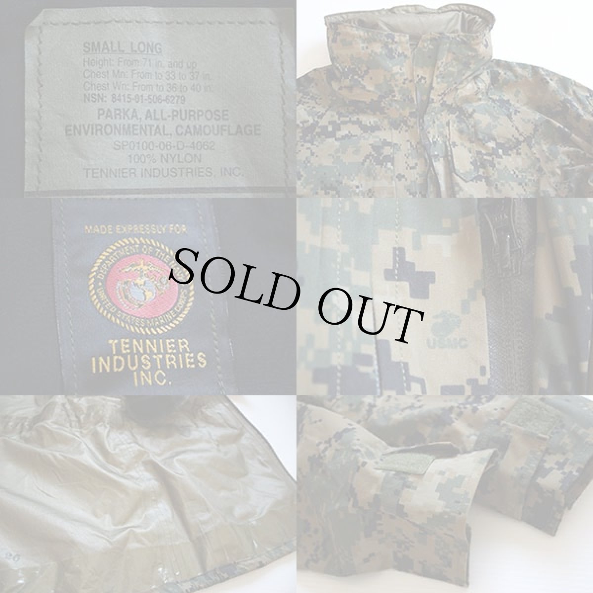 画像3: 00s 米軍 USMC APECS MARPAT デジタル ウッドランドカモ GORE-TEXゴアテックスパーカー SL (3)