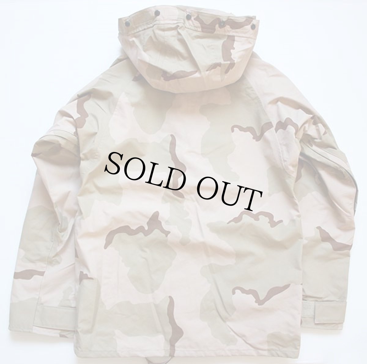 画像2: 00s 米軍 U.S.ARMY ECWCS GEN1 デザートカモ GORE-TEXゴアテックスパーカー S-R (2)