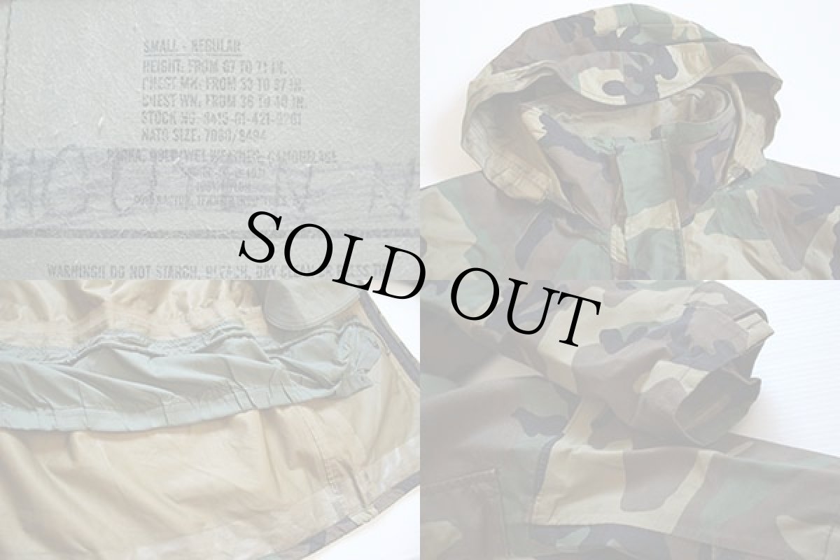 画像3: 00s 米軍 USMC ECWCS GEN2 ウッドランドカモ GORE-TEXゴアテックスパーカー S-R (3)