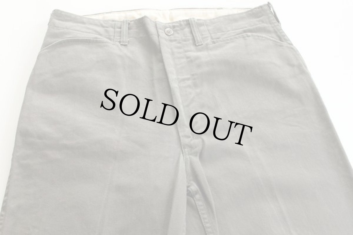 画像2: 70s USA製 Leeリー FRISCO JEANS フリスコ ジーンズ ワークパンツ グレー w36 (2)