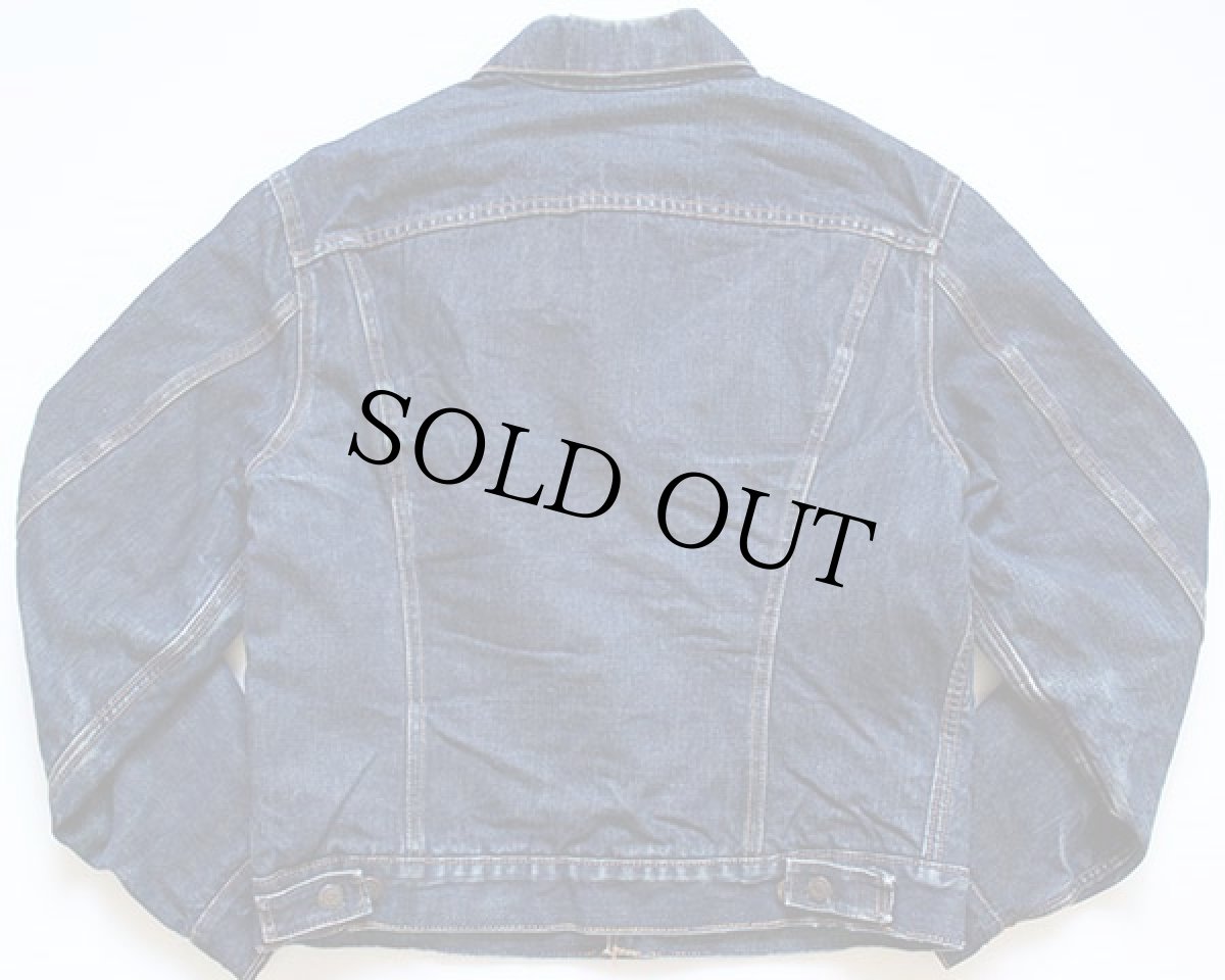 画像2: 60s USA製 LEVI'Sリーバイス 70505 BIGE ブランケットライナー デニムジャケット 42 (2)