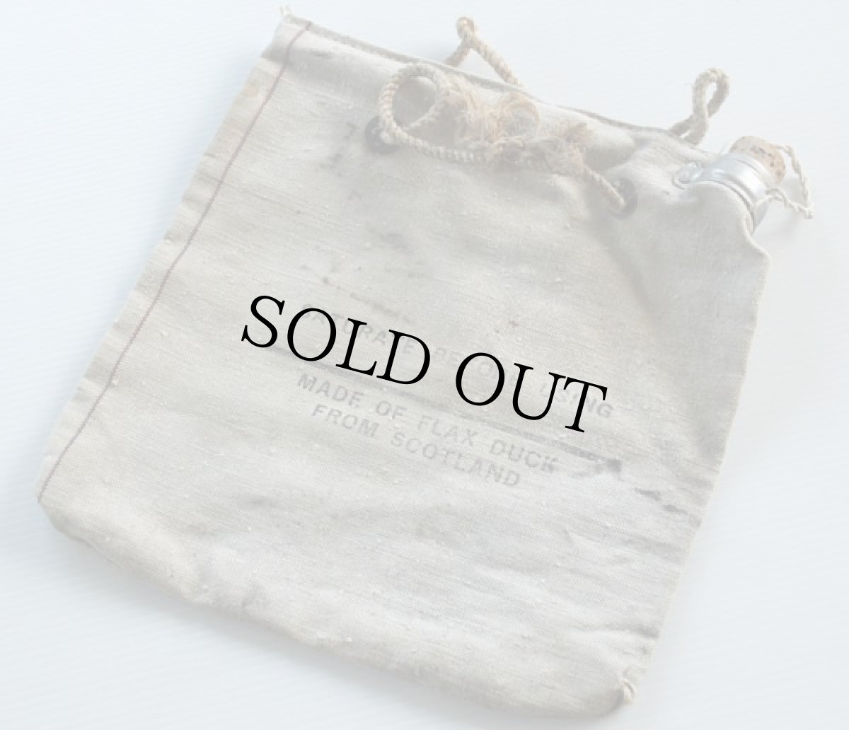 画像2: ビンテージDESERTキャンバス ウォーターバッグ★1 (2)