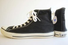 画像2: 90s USA製 CONVARSEコンバース ALL STARオールスターHI 黒 9.5 (2)