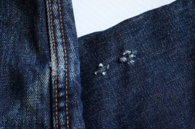 画像3: 60s USA製 LEVI'Sリーバイス 70505 BIGE ブランケットライナー デニムジャケット 42