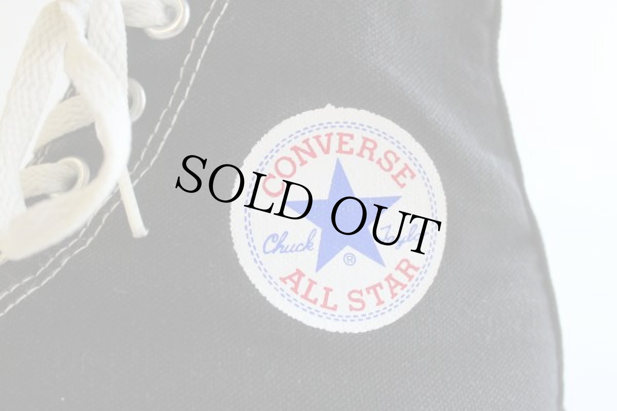 画像5: 90s USA製 CONVARSEコンバース ALL STARオールスターHI 黒 9.5 (5)