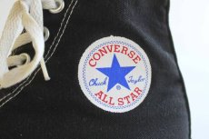 画像5: 90s USA製 CONVARSEコンバース ALL STARオールスターHI 黒 9.5 (5)