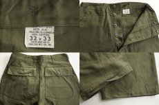 画像3: デッドストック★70s 米軍 U.S.ARMY ユーティリティ ベイカーパンツ w32 (3)