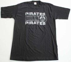 画像2: 80s USA製 PIRATES Tシャツ 黒  (2)