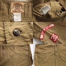 画像3: 30s BSA ボーイスカウト SWEET-ORR チェンジボタン ノーカラー 半袖 コットンシャツ 15 (3)