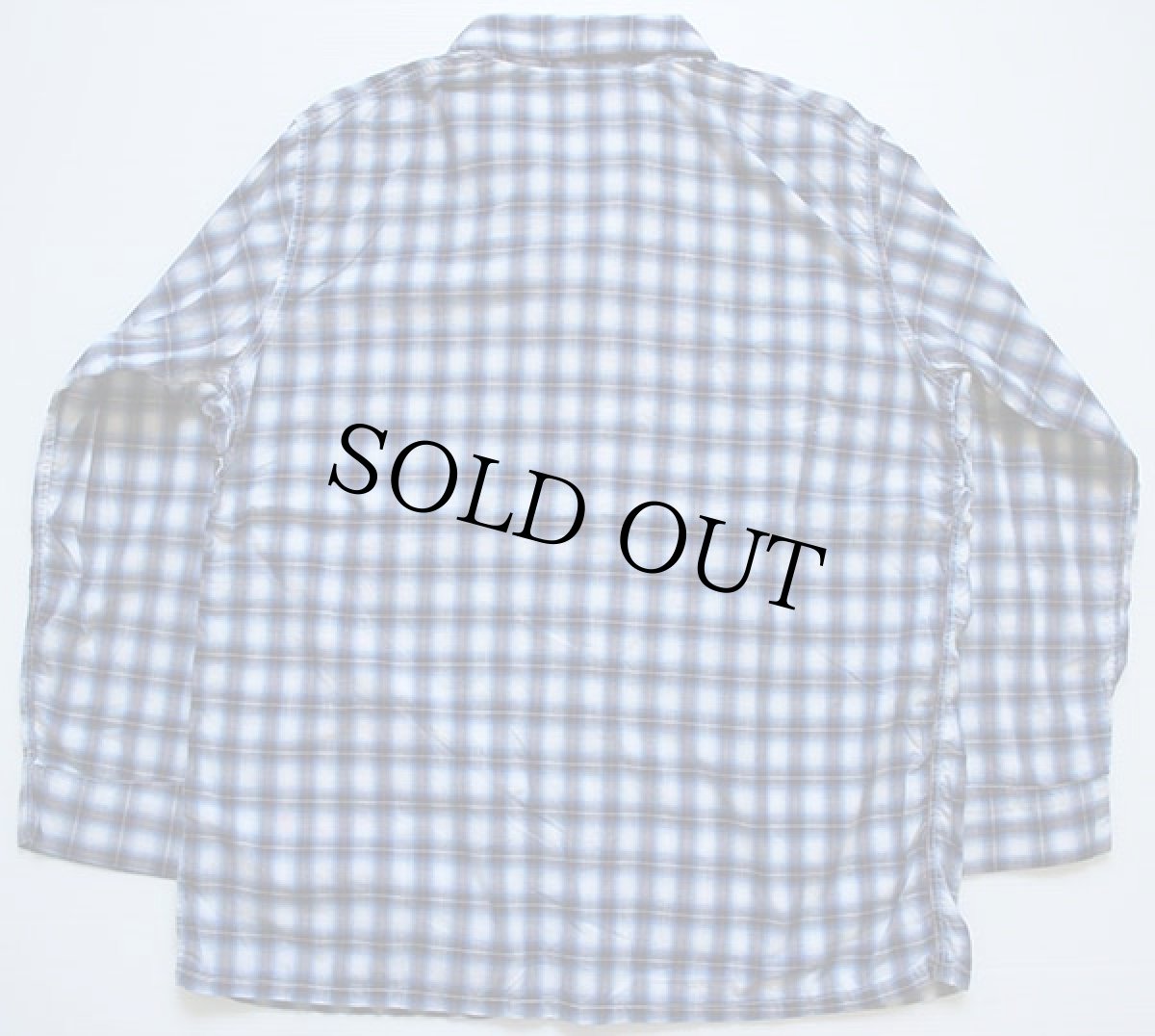 画像2: 50s PLEETWAY オンブレチェック パジャマシャツ (2)