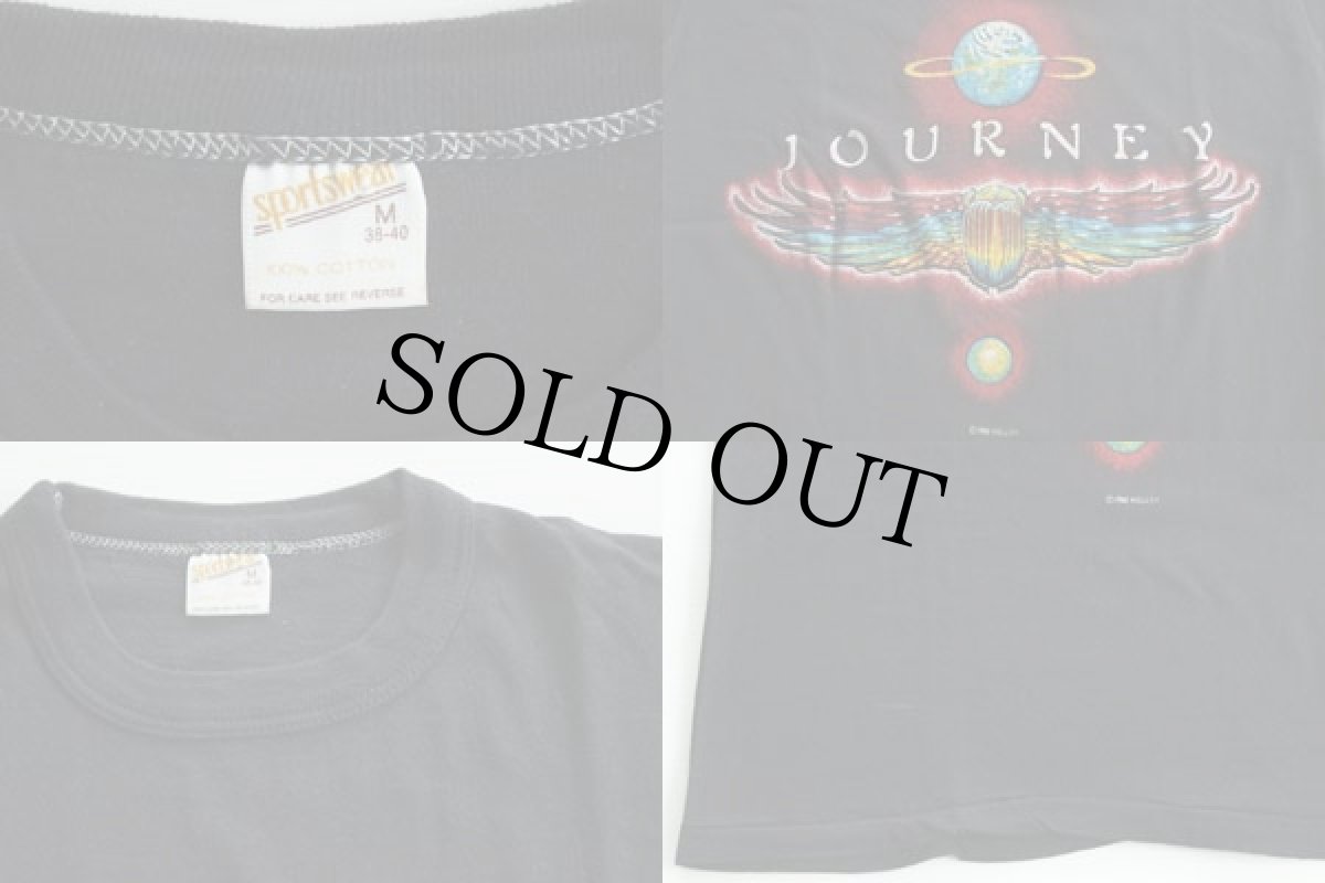 画像3: 80s USA製 JOURNEYジャーニー Tシャツ 黒 (3)