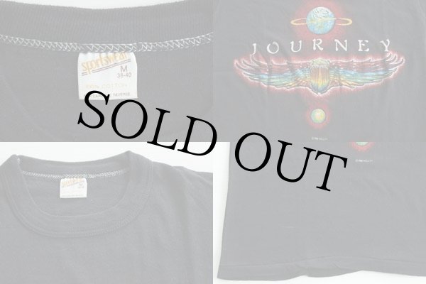 80s USA製 JOURNEYジャーニー Tシャツ 黒 - Sixpacjoe Web Shop