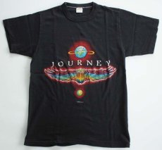 画像2: 80s USA製 JOURNEYジャーニー Tシャツ 黒 (2)