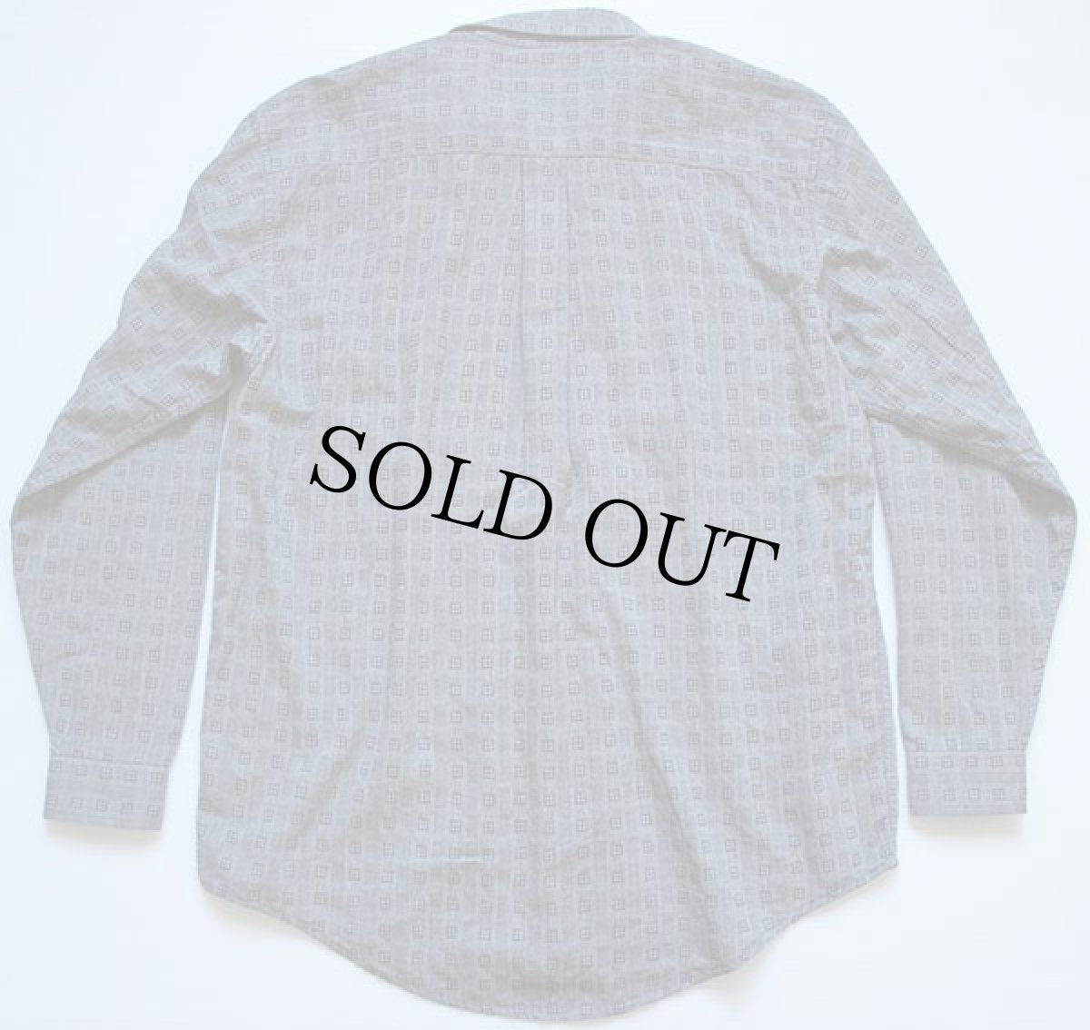 画像2: 90s ポルトガル製 patagoniaパタゴニア 総柄 コットンシャツ M (2)