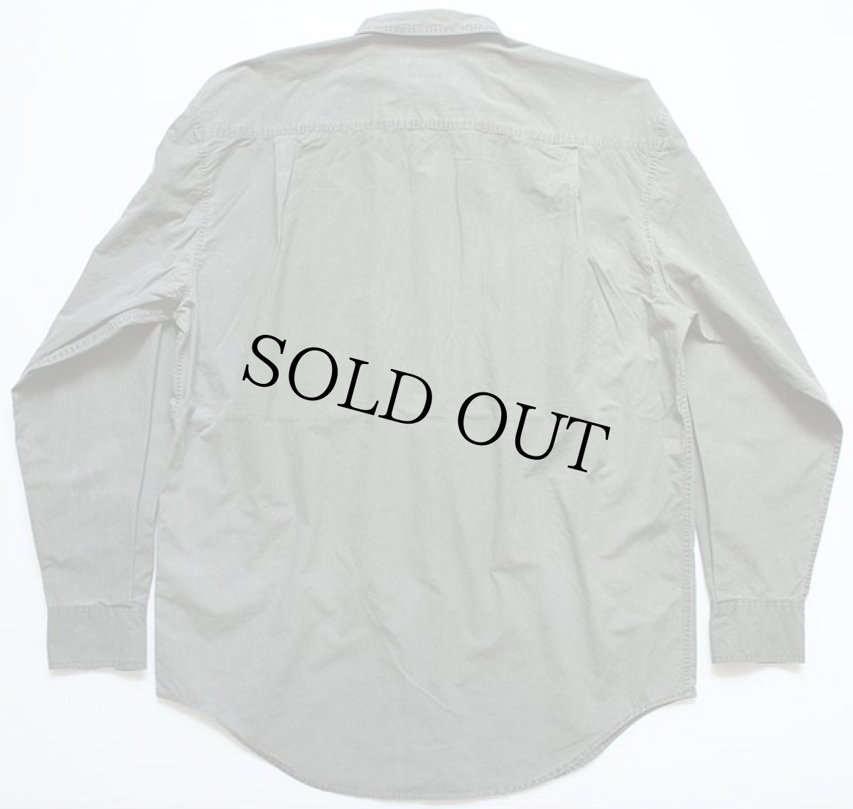 画像2: 80s BANANA REPUBLICバナナリパブリック コットンシャツ モスグリーン (2)