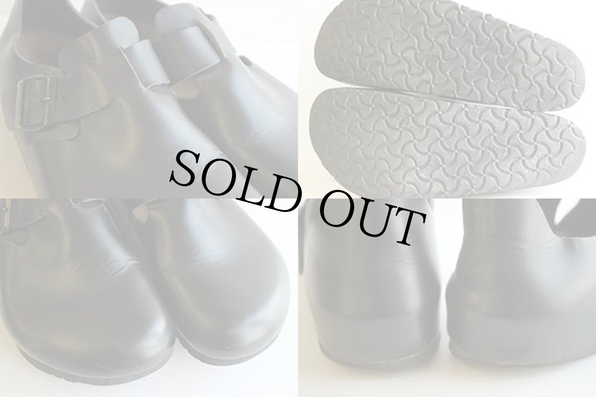 画像3: ドイツ製 ビルケンシュトック ロンドン レザー 黒 42/27cm (3)