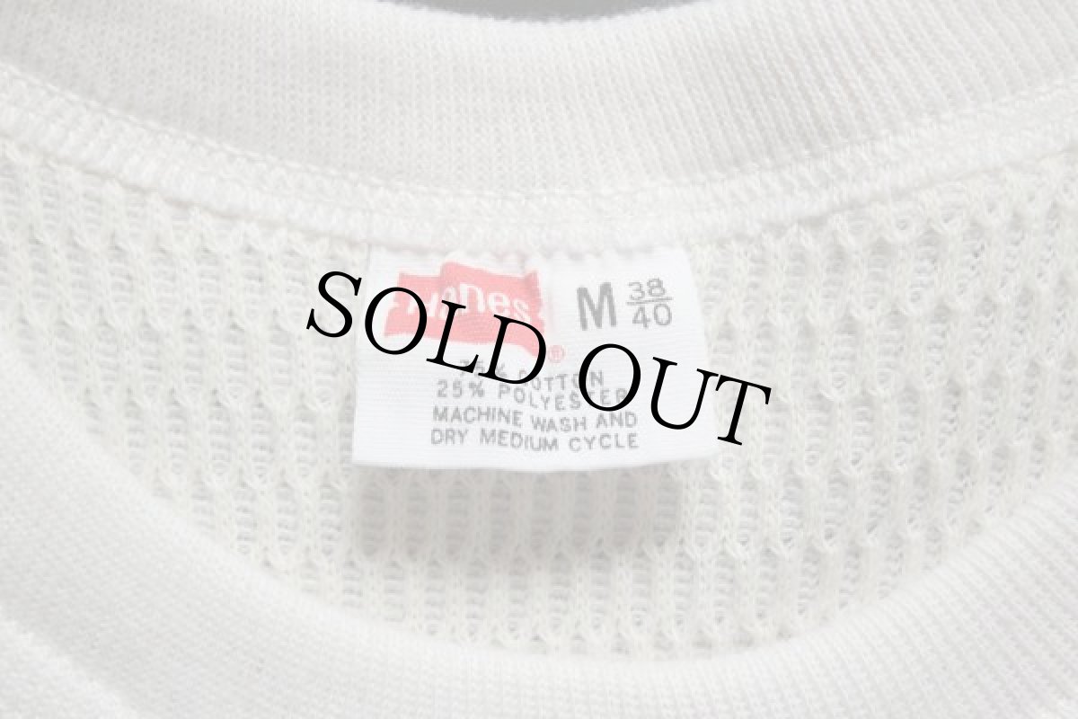 画像3: 70s HANES 半袖サーマルシャツ M (3)