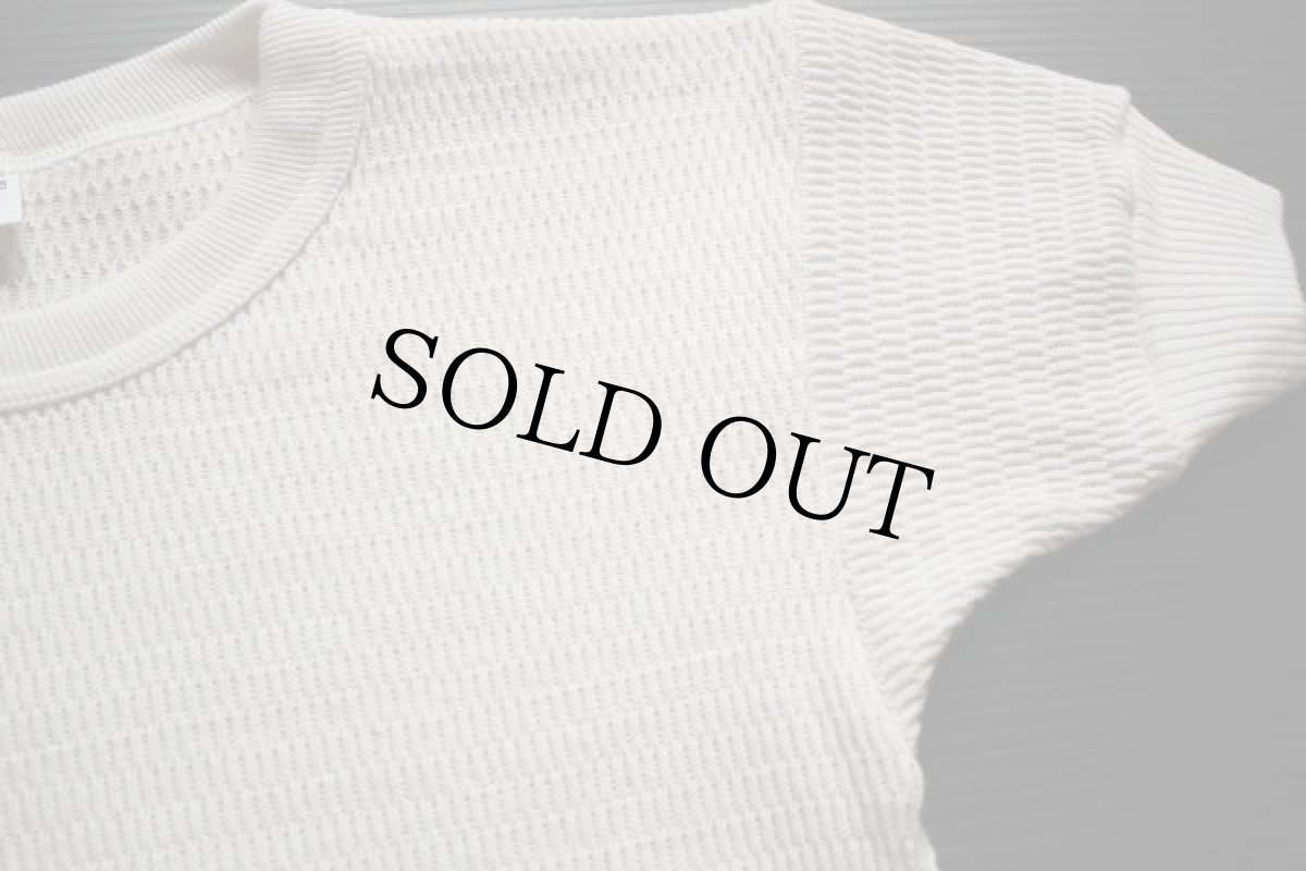 画像2: 70s HANES 半袖サーマルシャツ M (2)