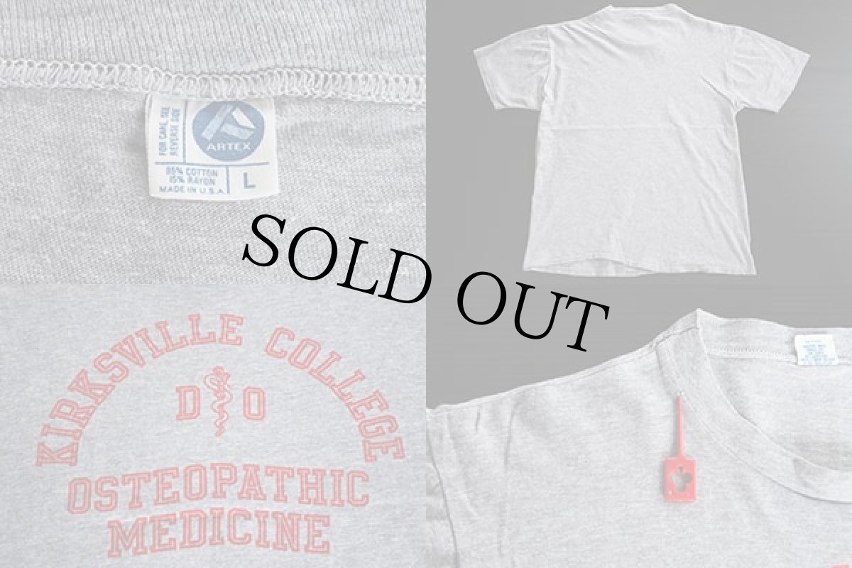 画像3: 70s ARTEX Tシャツ 杢グレー L (3)