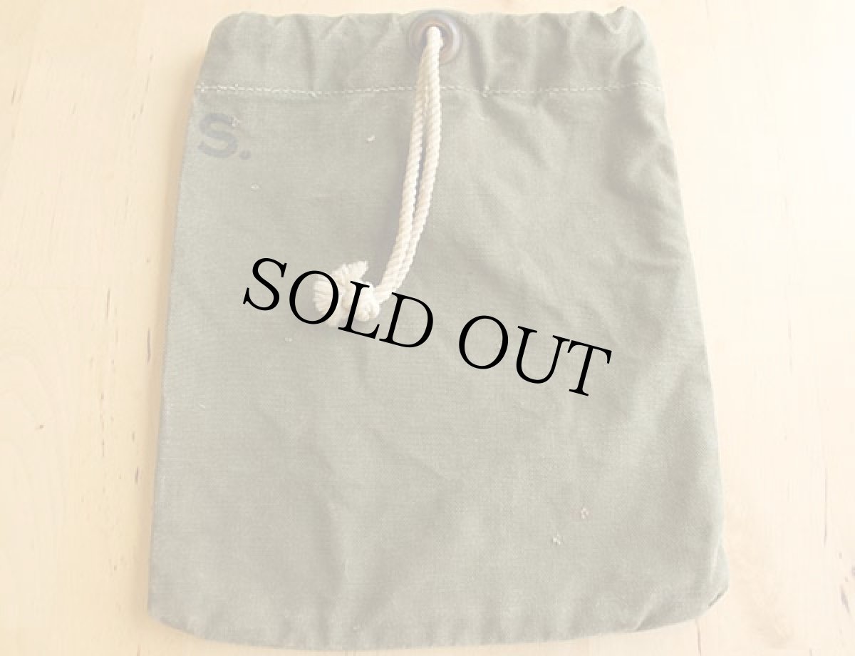 画像2: 40s 米軍 US ステンシル キャンバスミニバッグ (2)