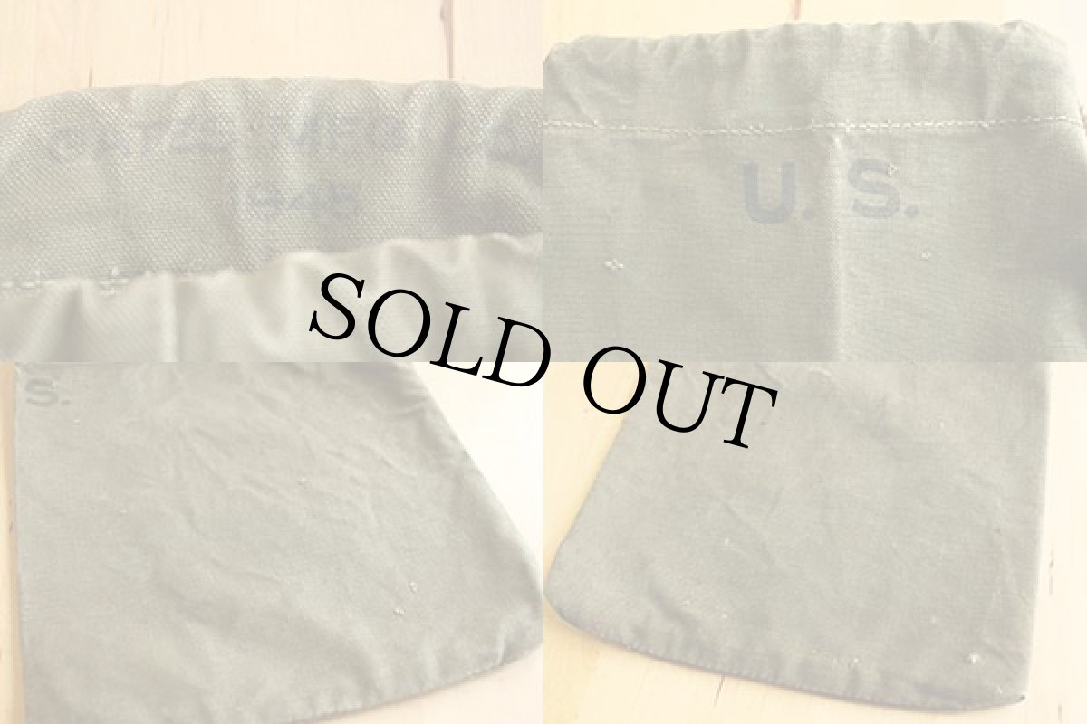 画像3: 40s 米軍 US ステンシル キャンバスミニバッグ (3)