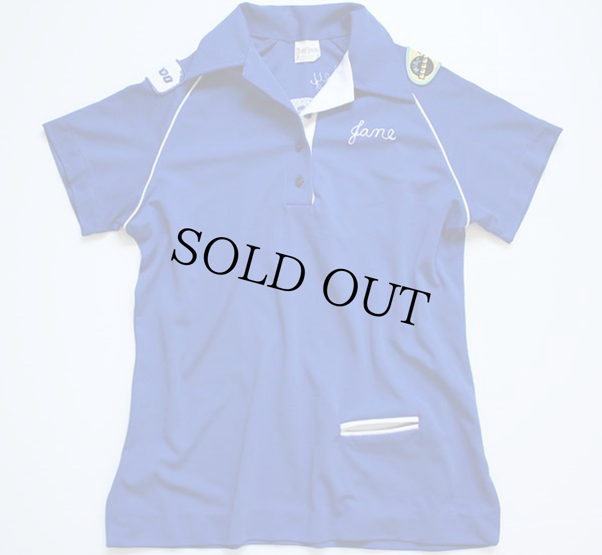 画像2: 70s USA製 King Louieキングルイ TACO BELL タコベル チェーン刺繍 ボウリングシャツ 38 (2)