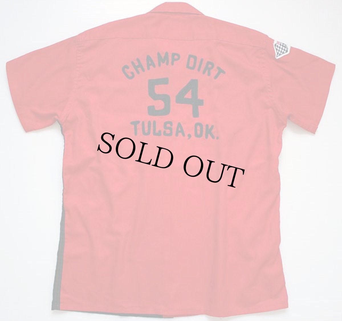 画像2: 60s HINCHMANチェーン刺繍 レーシングシャツ 16.5 (2)