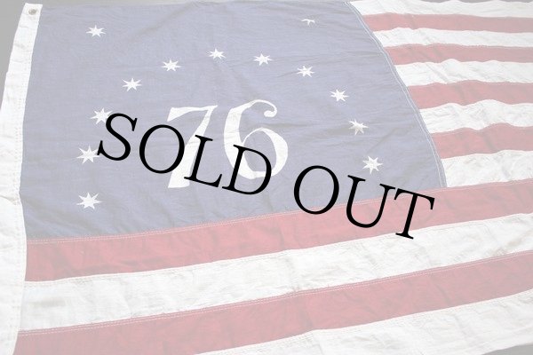 70s 76 13スター アメリカ国旗 星条旗 USA ベニントン フラッグ