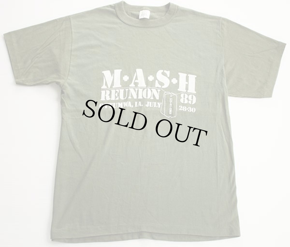 画像2: 80s USA製 MASH Tシャツ L (2)