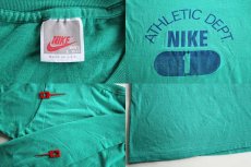 画像3: 90's USA製 NIKEナイキ プリントTシャツ 緑S (3)