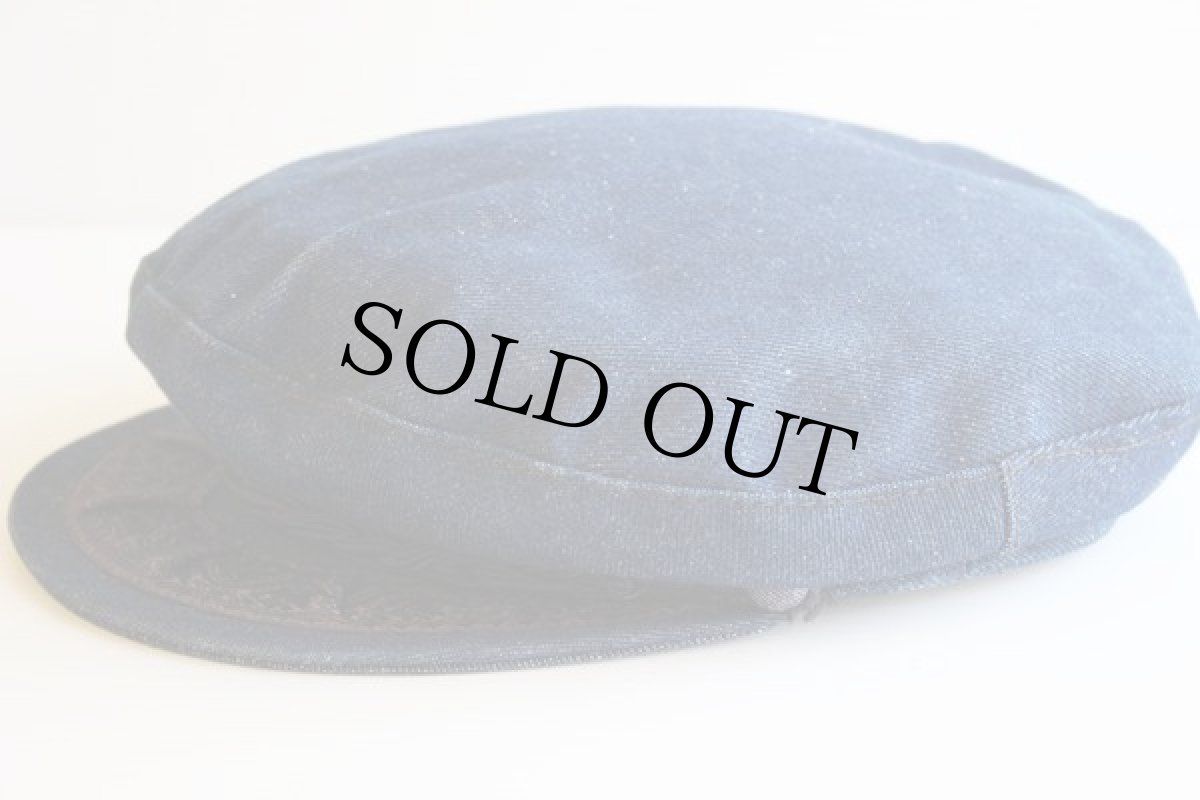 画像2: ギリシャ製 デニム フィッシャーマンキャップ60cm (2)