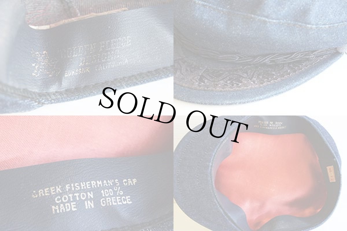 画像3: ギリシャ製 デニム フィッシャーマンキャップ60cm (3)