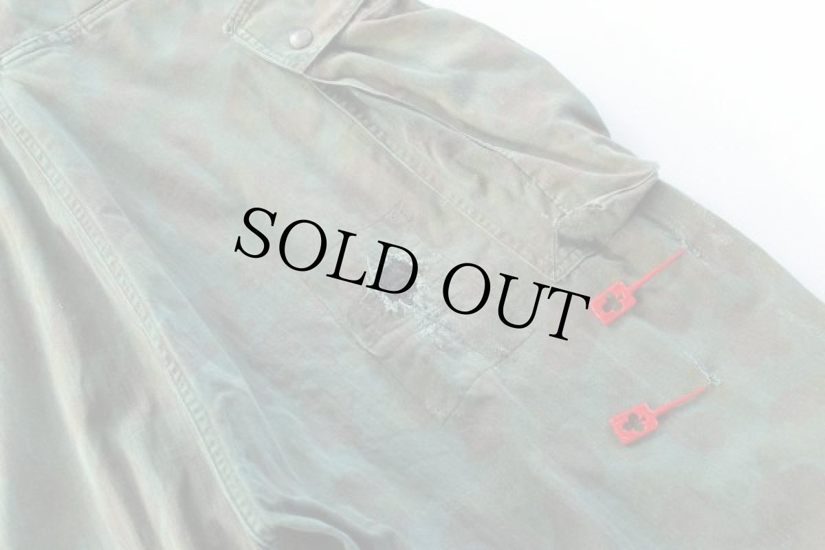 画像5: 40s 米軍 M-42 ダックハンターカモ HBT ヘリンボーンツイル オールインワン 後染め★つなぎ (5)