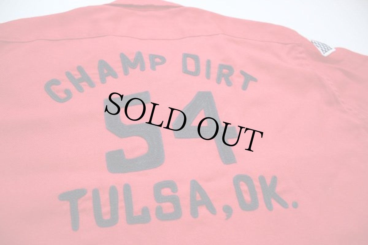 画像4: 60s HINCHMANチェーン刺繍 レーシングシャツ 16.5 (4)