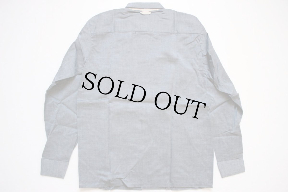 画像4: デッドストック★60s USA製 Fleetline レーヨンシャツ グレー S (4)