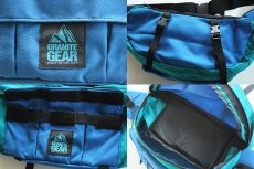 画像3: 90s USA製 GRANITE GEAR ツートン 切り替え ナイロン ウエストバッグ (3)