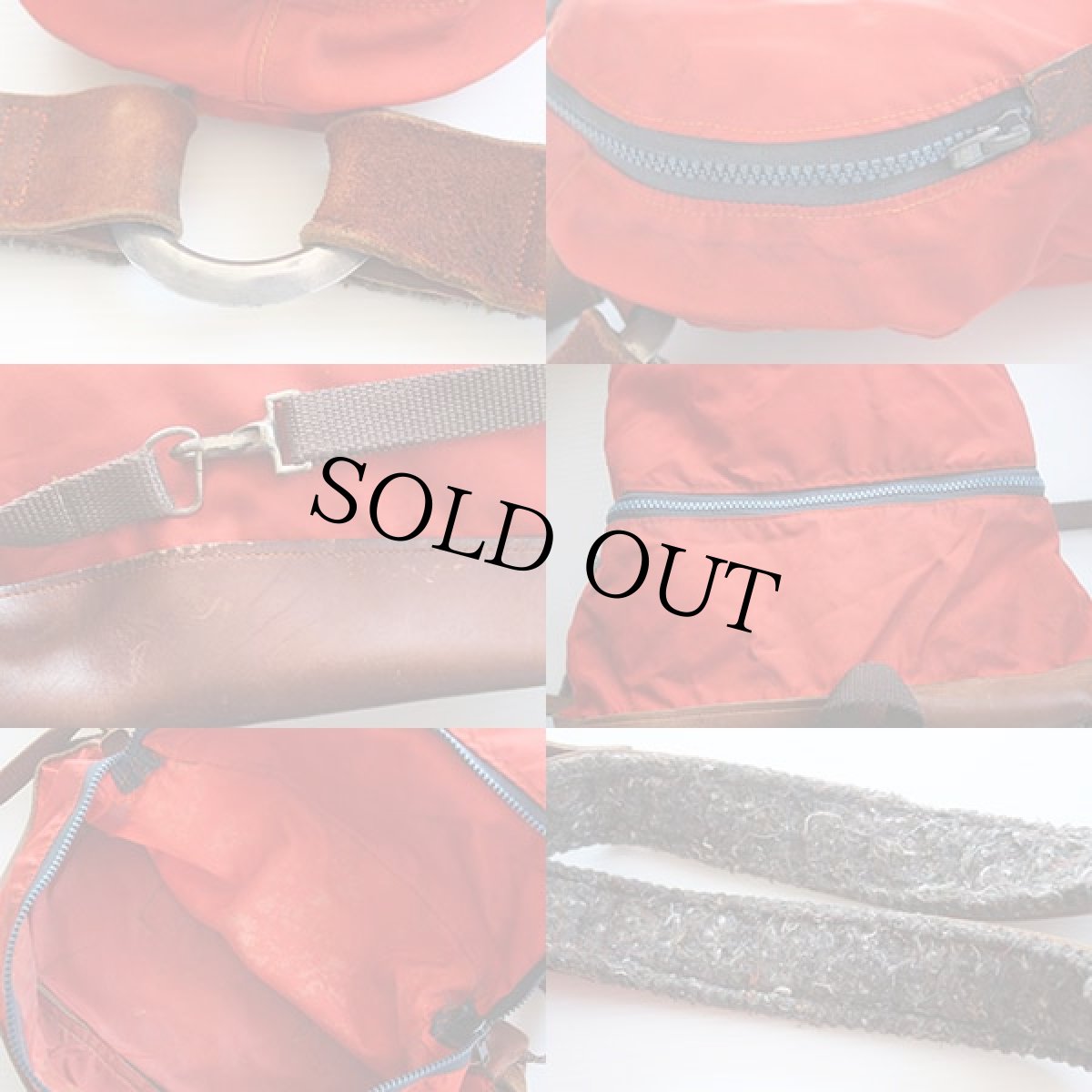 画像3: 70s Holubar 2気筒 ボトムレザー デイパック★リュックサック (3)