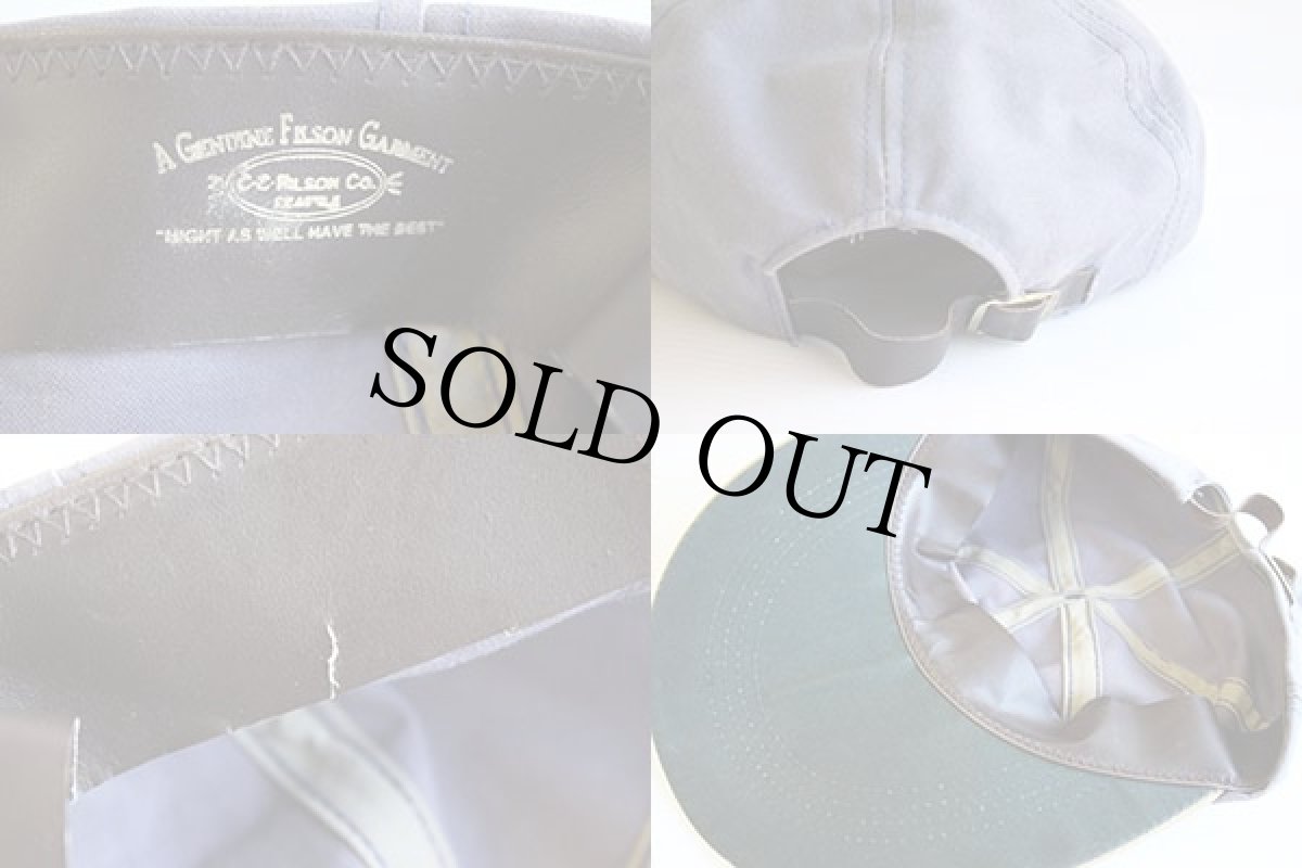 画像3: ビンテージ FILSONフィルソン ロングビル コットンキャップ (3)