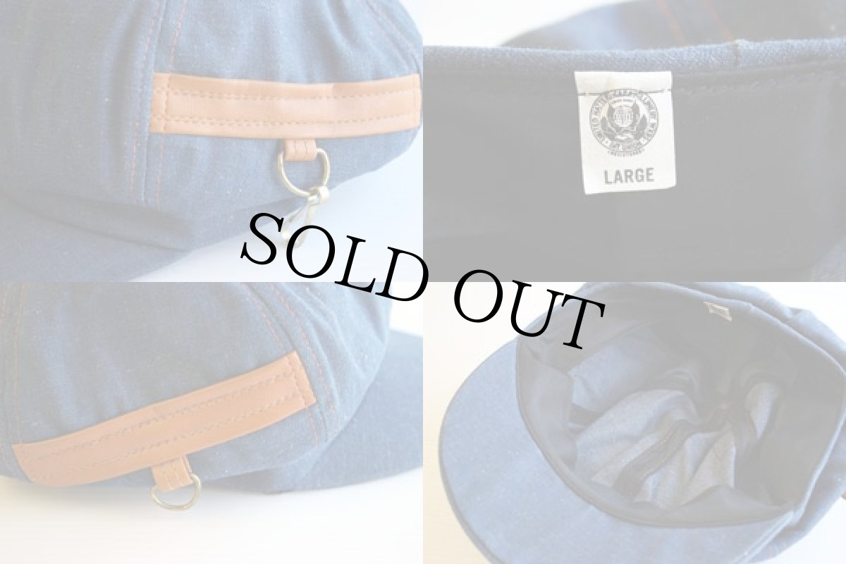 画像3: 70s UNKNOWN デニム キャスケット L (3)