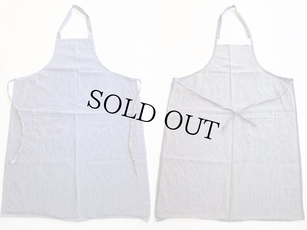 画像2: ビンテージ ヒッコリー ワークエプロン (2)