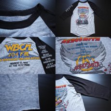 画像3: 80s AERO SMITH エアロスミス ラグラン 七分袖Tシャツ (3)