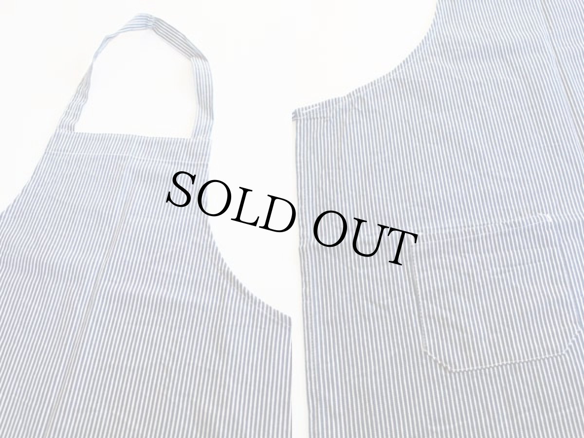 画像3: ビンテージ ヒッコリー ワークエプロン (3)