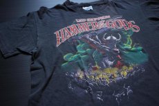 画像1: 80s USA製 LED ZEPPELINレッドツェッペリン コットンTシャツ 黒 XL (1)