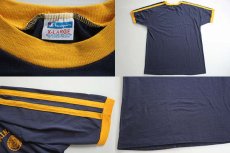 画像3: 70s USA製 Championチャンピオン MINNESOTA リンガーTシャツ 紺 XL (3)