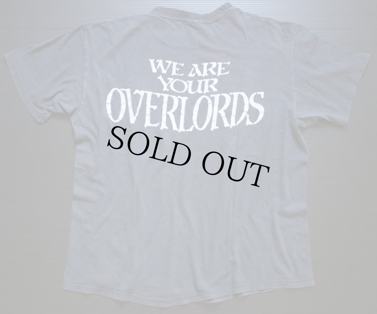 画像2: 80s USA製 LED ZEPPELINレッドツェッペリン コットンTシャツ 炭黒 XL (2)