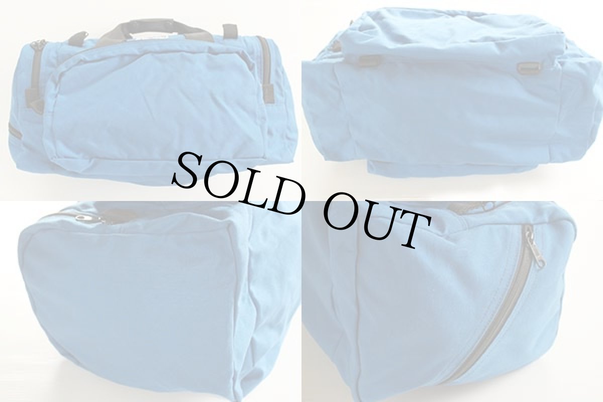 画像2: USA製 BATTLE LAKE ダッフルバッグ 青 (2)