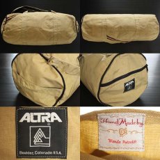 画像2: 70s USA製 ALTRA ダッフルバッグ (2)